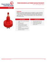 PMEB INSHORE ELASTOMER NAVIGATION BUOY