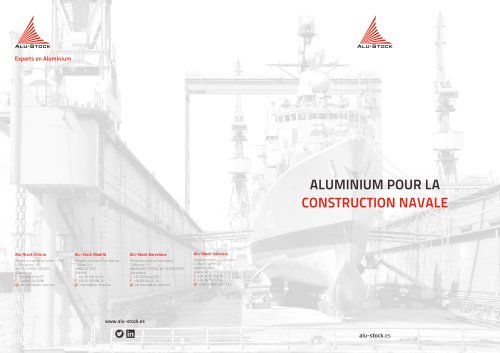 ALUMINIUM POUR LA CONSTRUCTION NAVALE