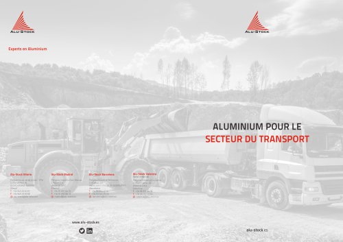 ALUMINIUM POUR LE SECTEUR DU TRANSPORT