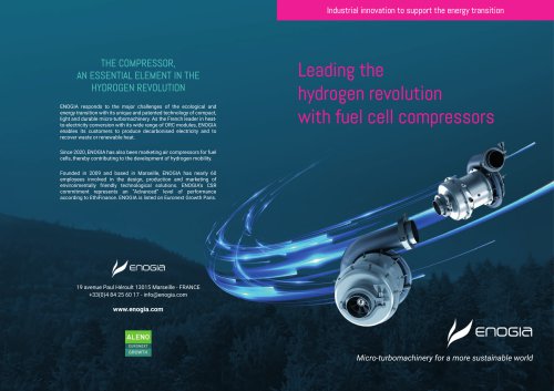 Leading the hydrogen revolution with fuel cell compressors