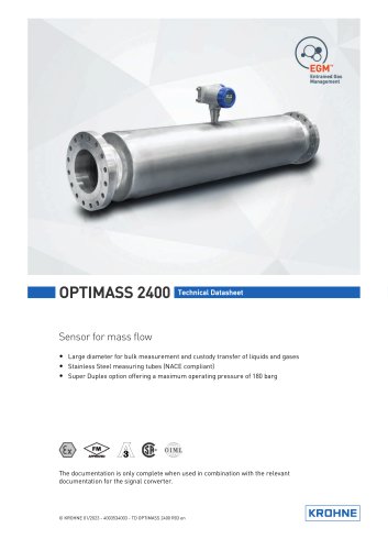 OPTIMASS 2400