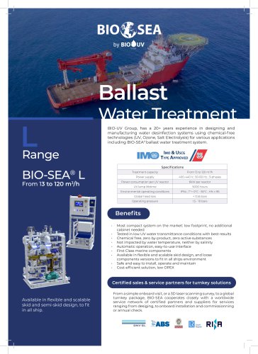 BIO SEA L - Product sheet