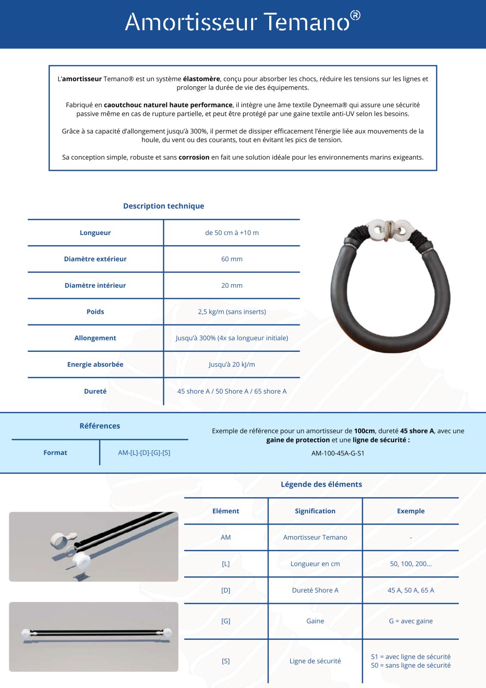 Amortisseur Temano&reg; - TEMANO