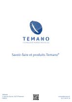 Catalogue produits Temano®