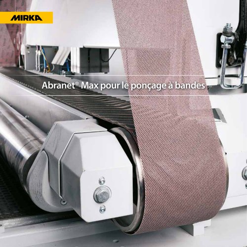 Abranet&reg; Max pour le pon&ccedil;age &agrave; bandes