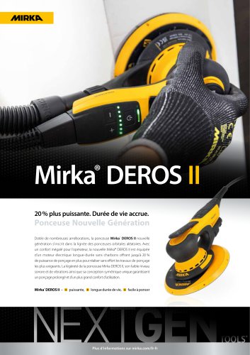 Fiche Produit - Mirka&reg; DEROS II