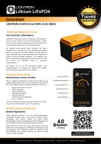 LIONTRON LiFePO4 Smart BMS 25,6V 100Ah - 1