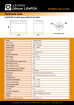 LIONTRON LiFePO4 Smart BMS 25.6V 40Ah - 2