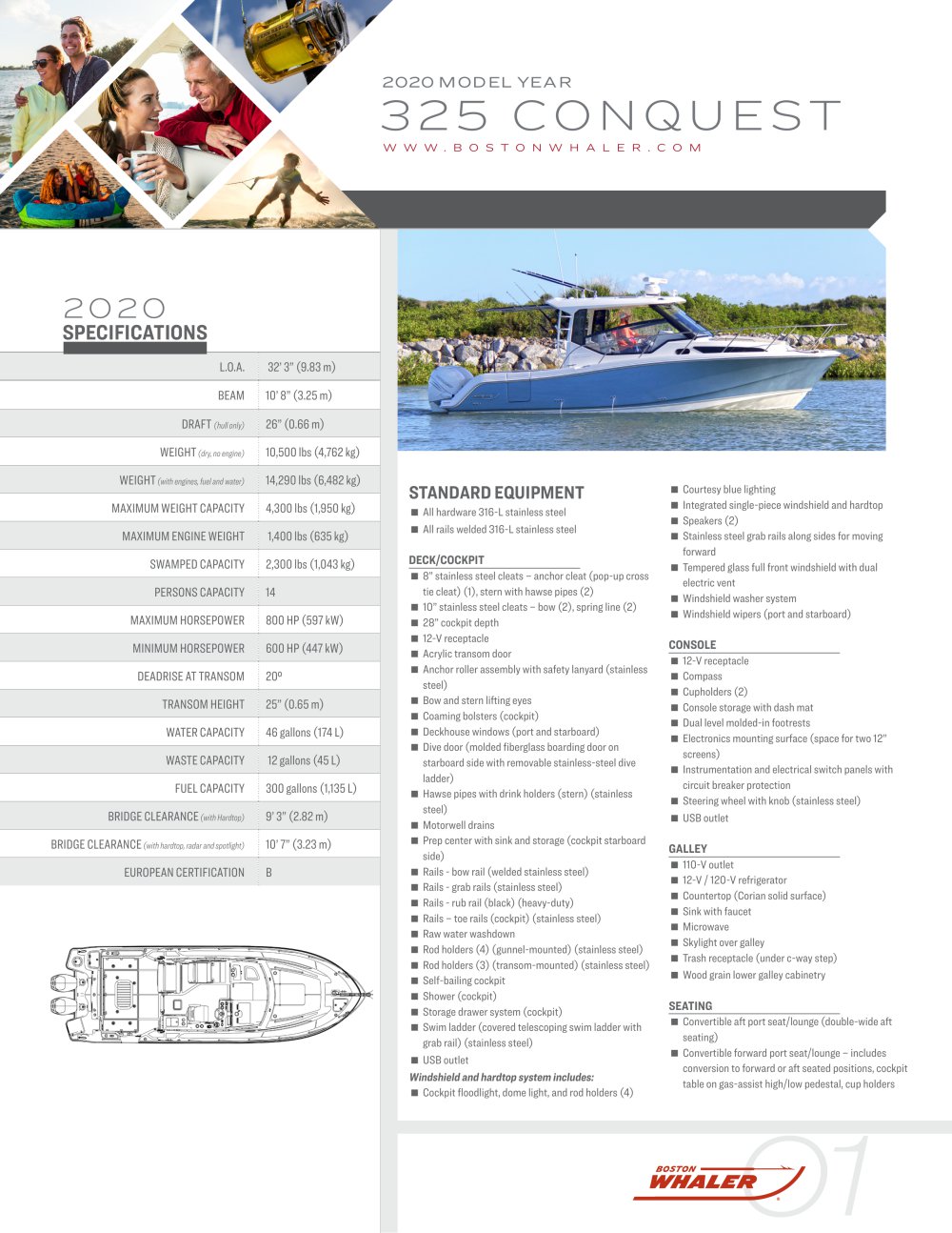 325 CONQUEST - Boston Whaler