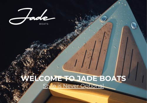 Jade Boats Brochure