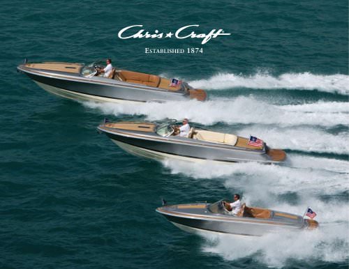 CHRIS-CRAFT FULL LINE CATALOGUE 2011