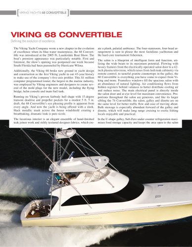 The Viking 68 Convertible