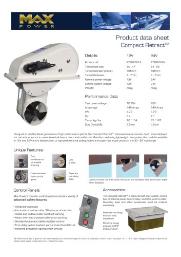 Compact-Retract-Product-Data-Sheet