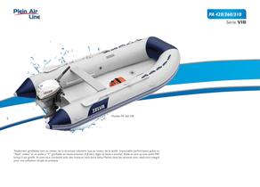 Selva 2012 : Catalogue Bateaux Pneumatiques, Plein Air Line, Luxury Tender Line, Tender Line - 8