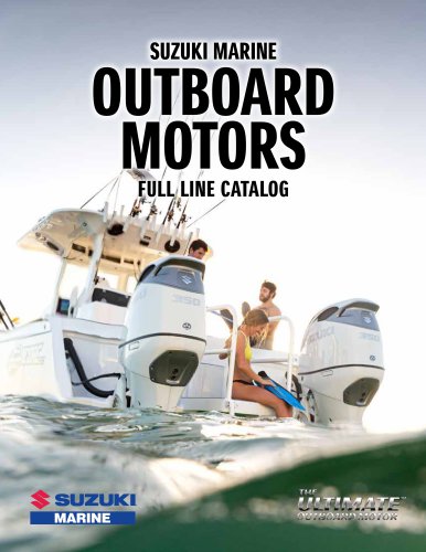 Suzuki Marine Full Line Catalog