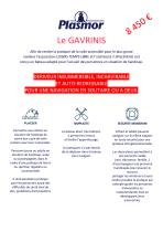 Fiche Technique du Gavrinis - 1