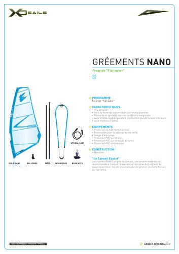 GRÉEMENTS NANO