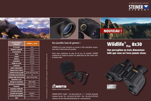 Brochure STEINER Wildlife Pro