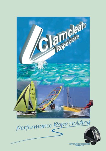 Clamcleat rope cleats