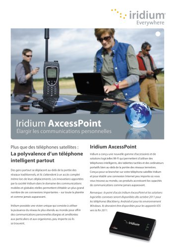 Iridium AxcessPoint Brochure