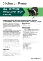 HIGH PRESSURE CIRCULATION PUMP CM95HP