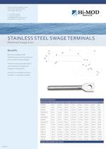 Swage Machine Eye Termials