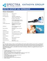 SPECTRA NEWPORT 400c WATERMAKER