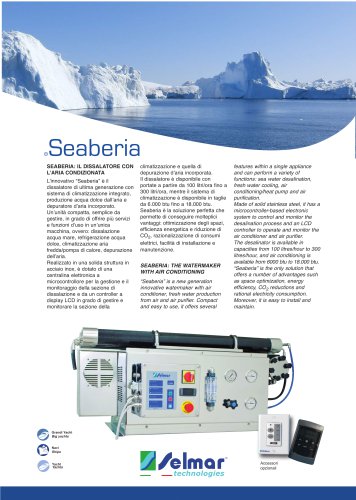 Seaberia®: the watermaker with air conditioning