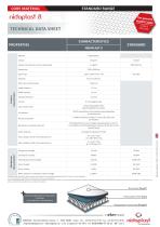 Nidaplast 8 Technical data sheet