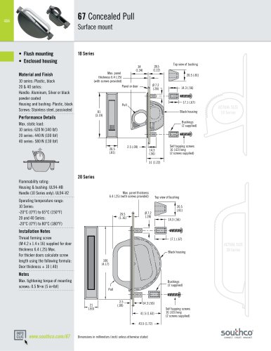 67 - Concealed Pulls