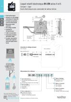 R4-EM - Loquet rotatif électronique pour efforts légers - 1