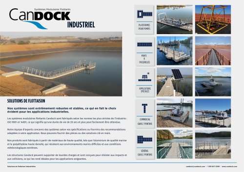 Brochure industrielle Candock