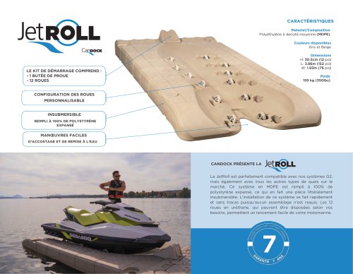 Candock Jetroll - Quai pour Jetski