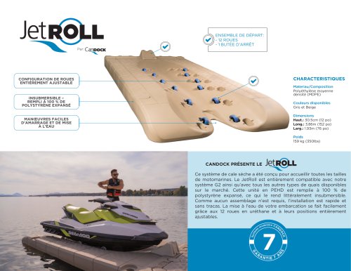Candock Jetroll - Quai pour Jetski