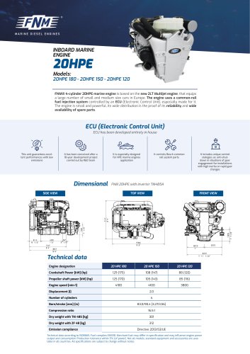 20HPE from 120hp to 180hp - New Engine