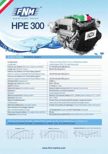 FNM ENGINE HPE 300