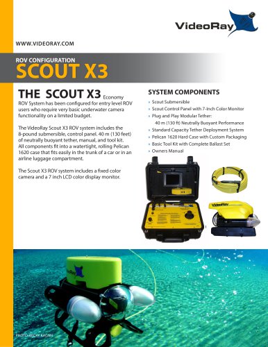 Scout X3 ROV