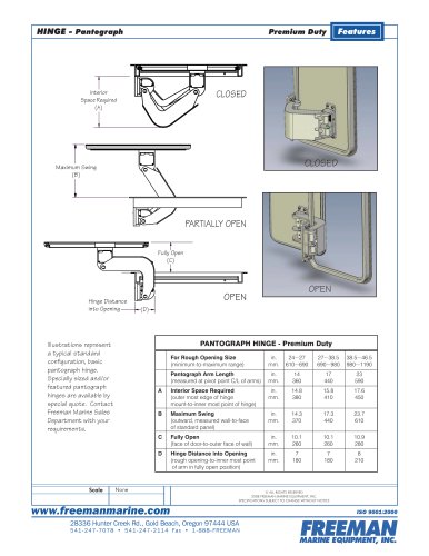 Pantograph Hinge