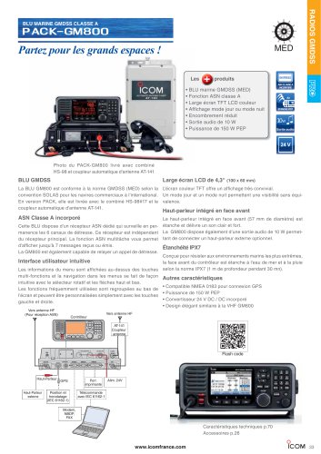 Radio GMDSS GM800