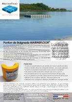 Ponton de Baignade MARINEFLOOR® - 1