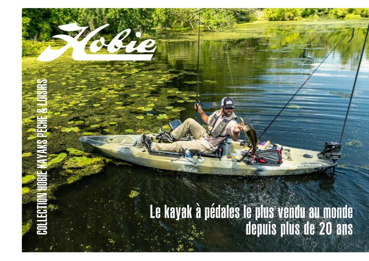 COLLECTION HOBIE KAYAKS P&Ecirc;CHE & LOISIRS - Hobie Kayak