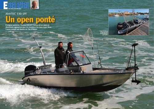 ESSAI EN MER ANYTEC 530 SP FISHING