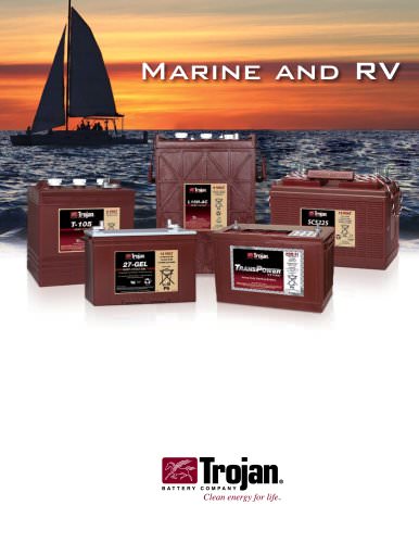 Trojan Marine Battery Brochure