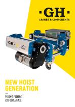 New Hoists Generation until 12.5t