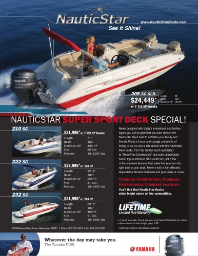 2010 SUPER SUPORT DECK SPECIAL