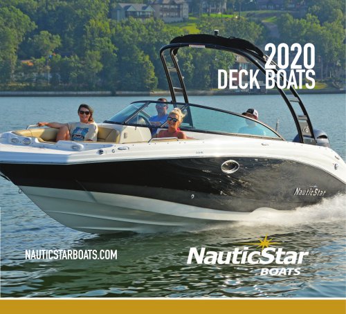 2020 DECK BOATS