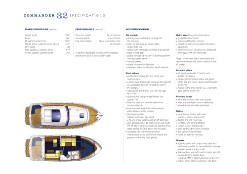 Hardy 32 Deck Saloon