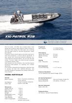 X10 Patrol RIB