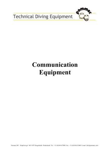 COMMUNICATION