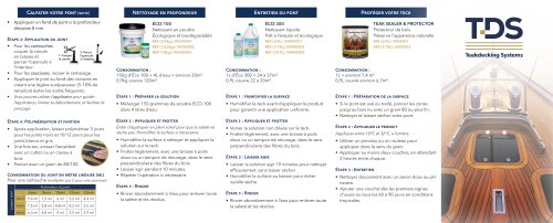 Guide d’entretien et de rénovation des ponts en teck – TDS